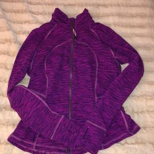 Women’s Lulu full zip running jacket NWOT